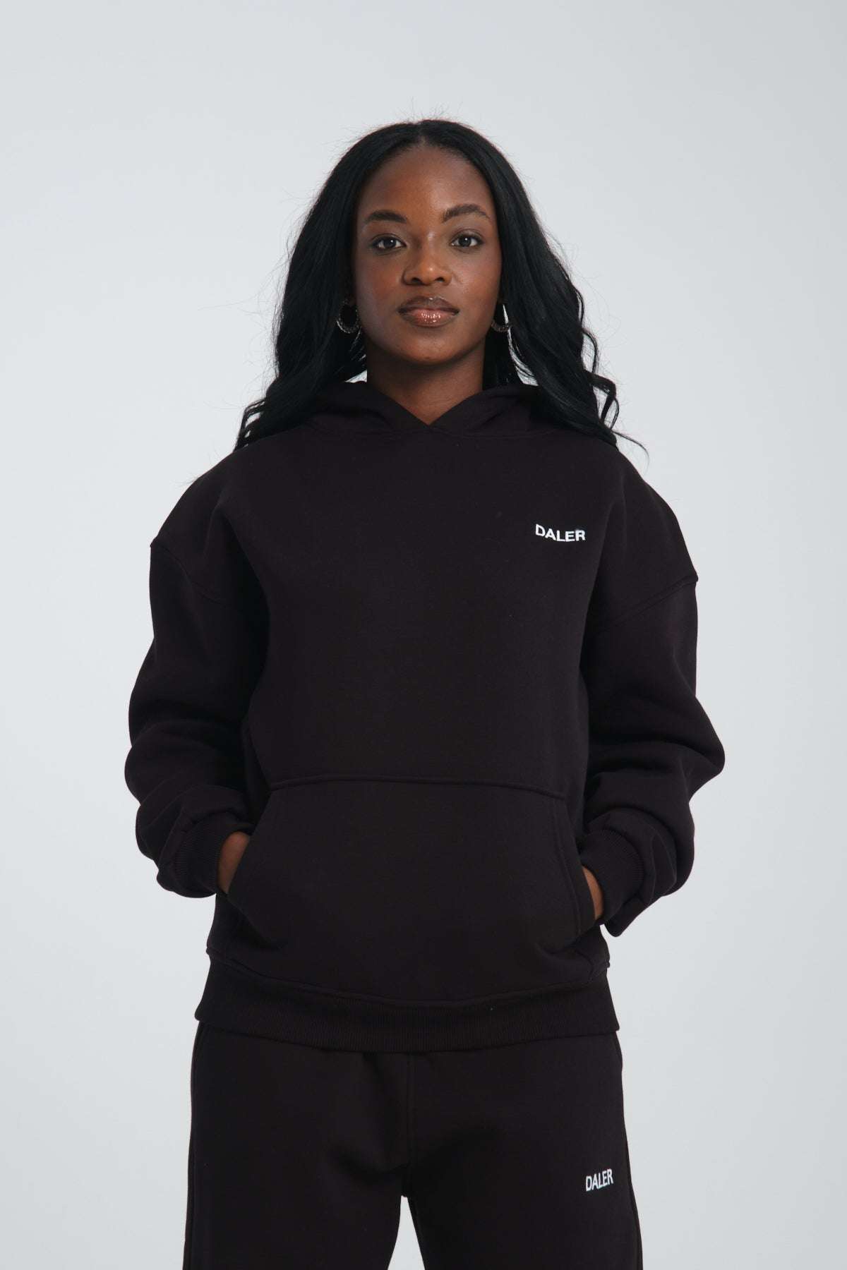 BASIC HOODIE - BLACK