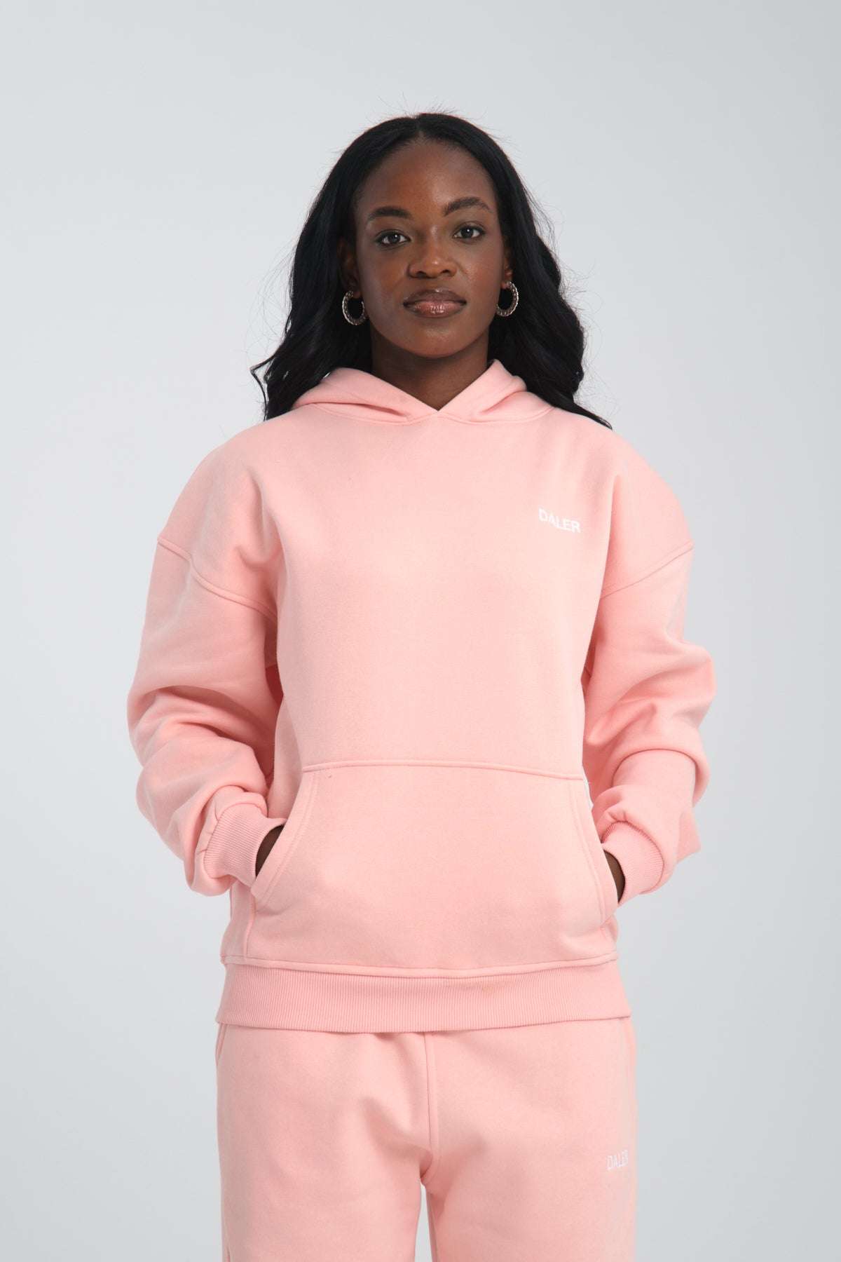 BASIC HOODIE - PINK