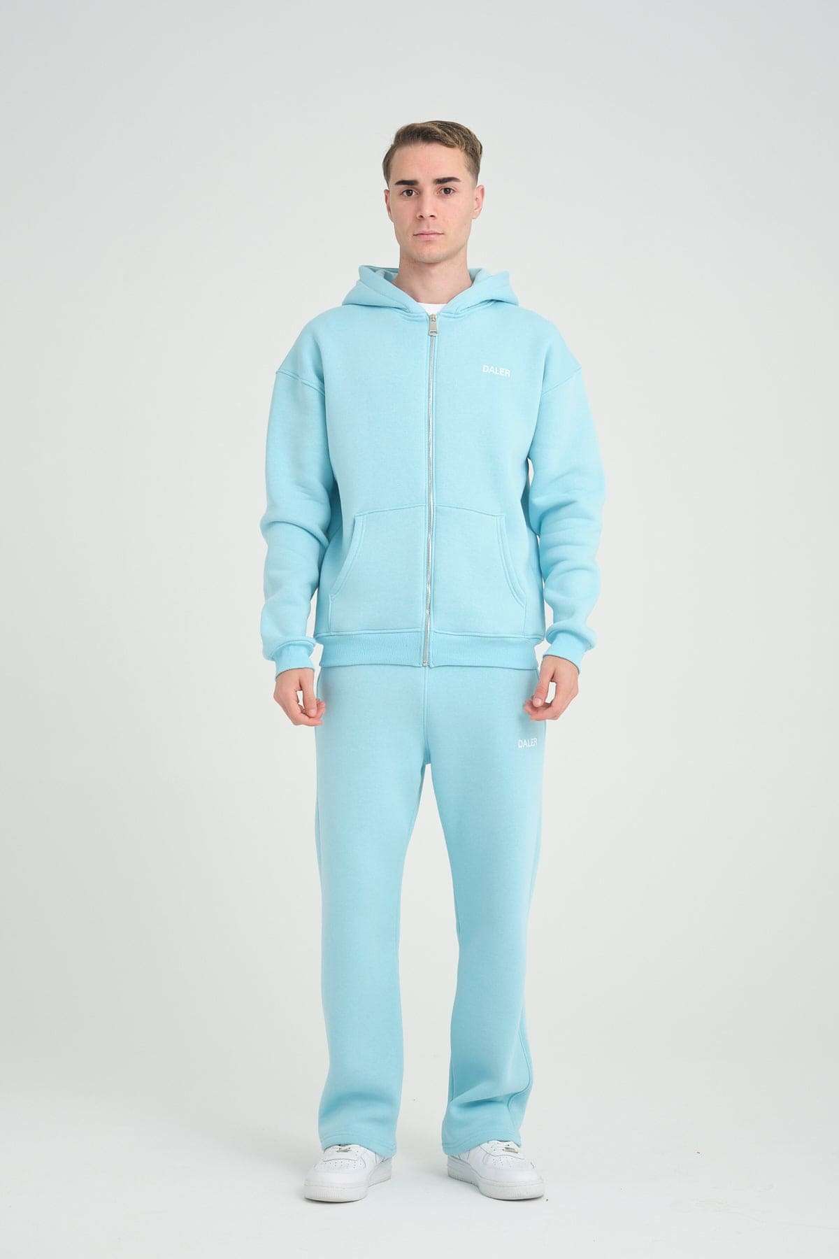 BASIC ZIPPER - BABY BLUE