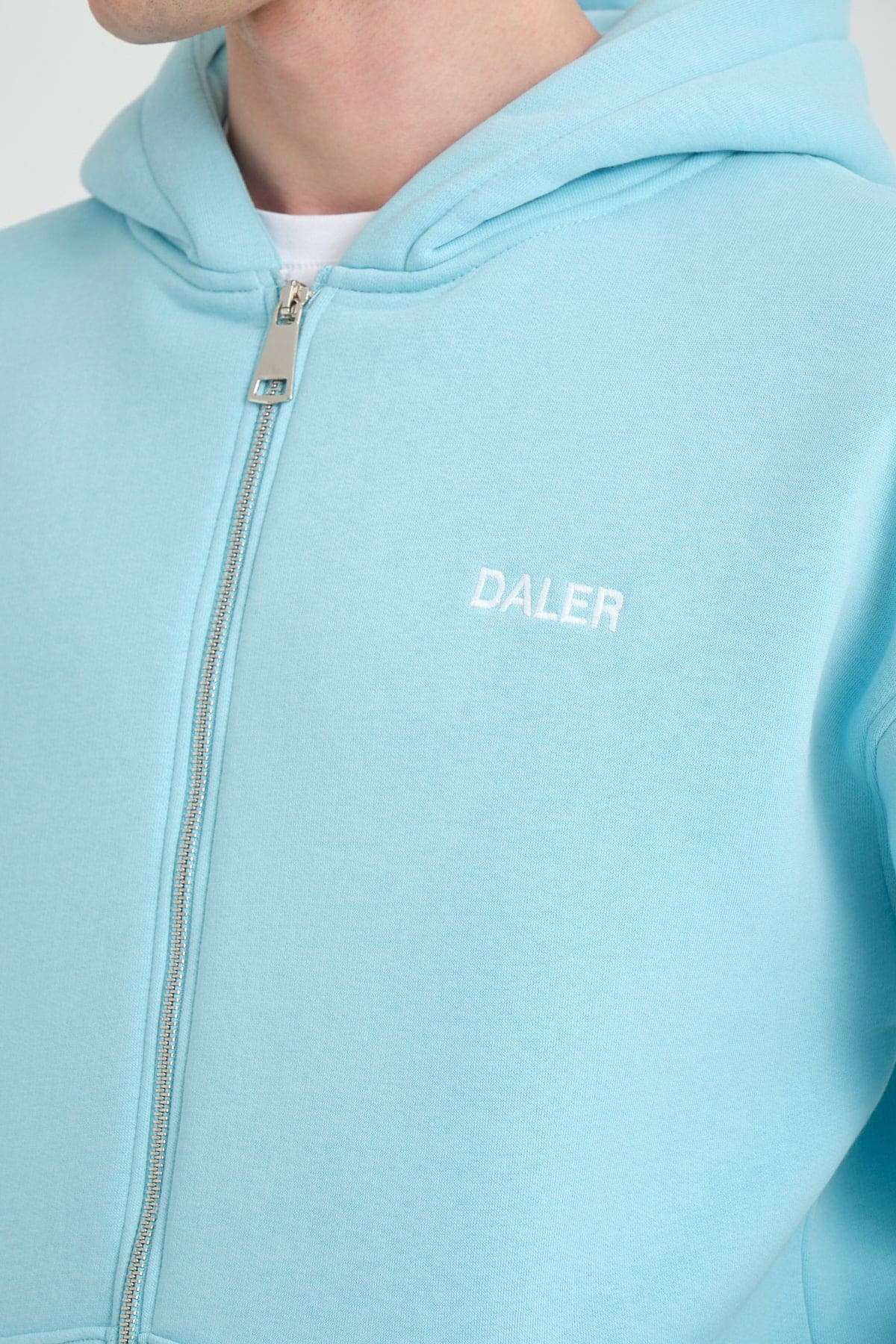 BASIC ZIPPER - BABY BLUE