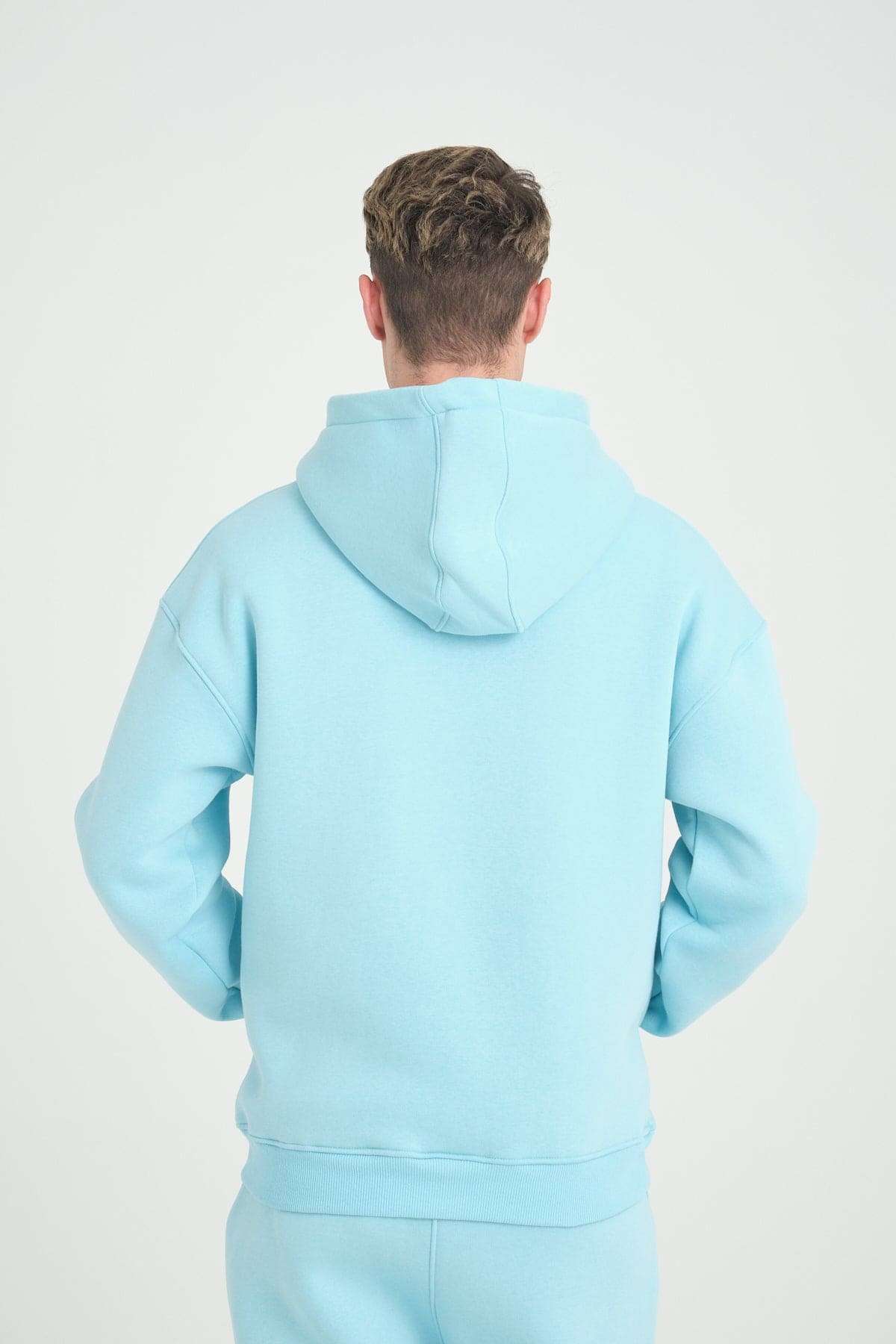 BASIC ZIPPER - BABY BLUE