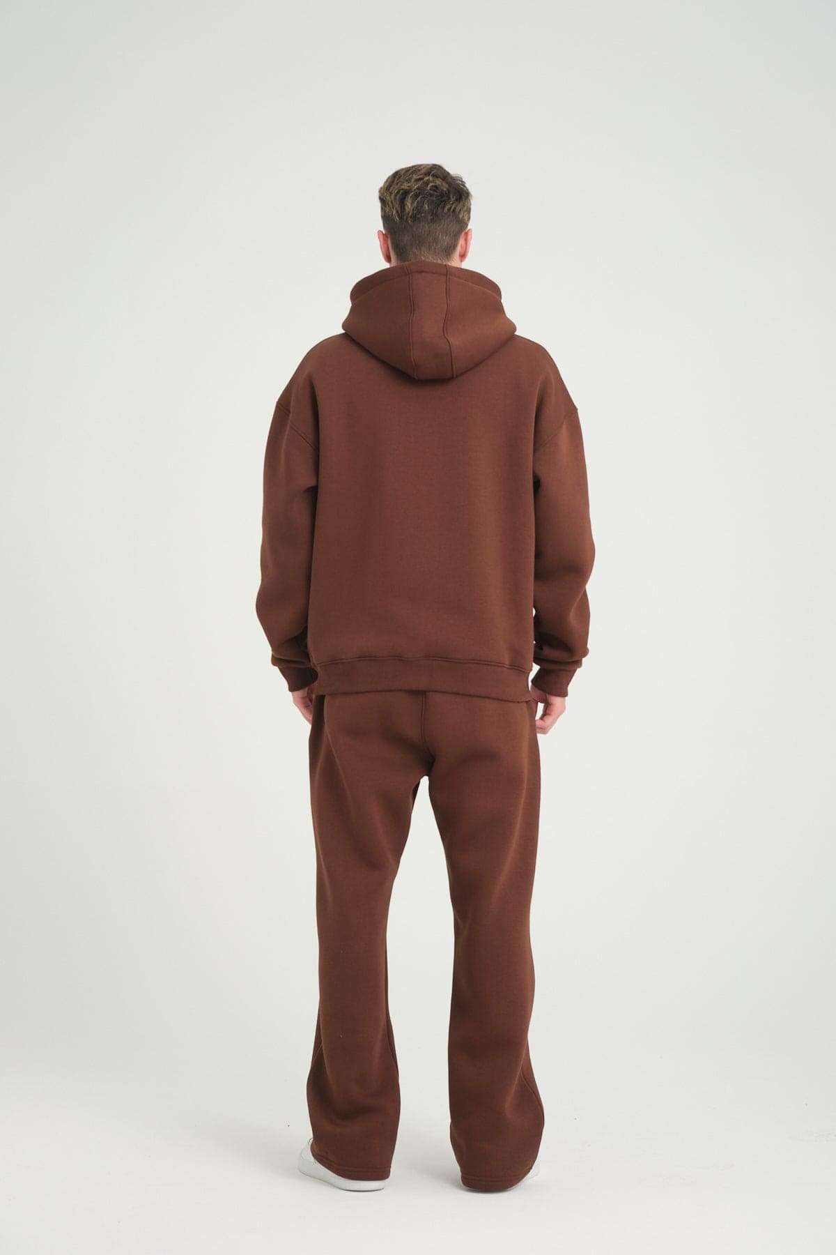 BASIC ZIPPER - BROWN