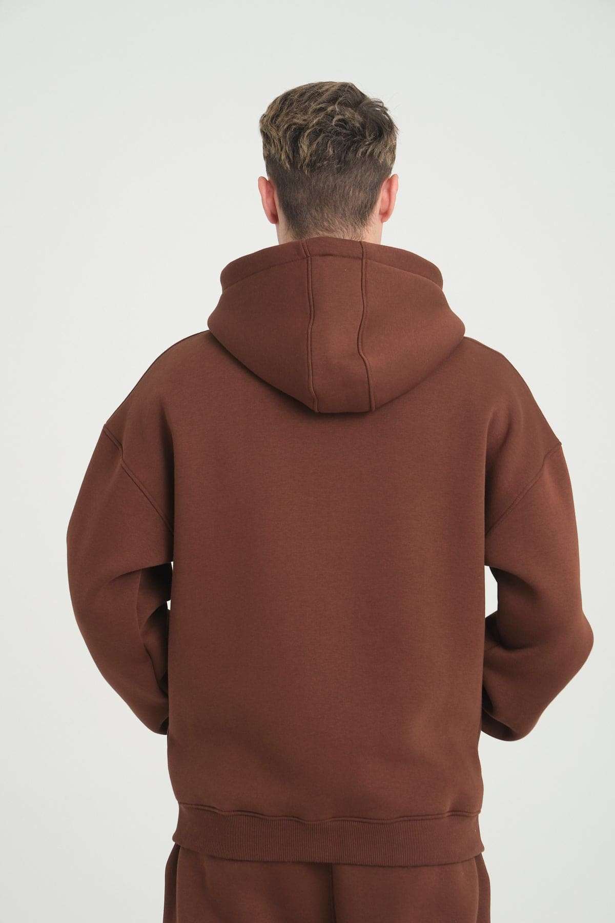 BASIC ZIPPER - BROWN