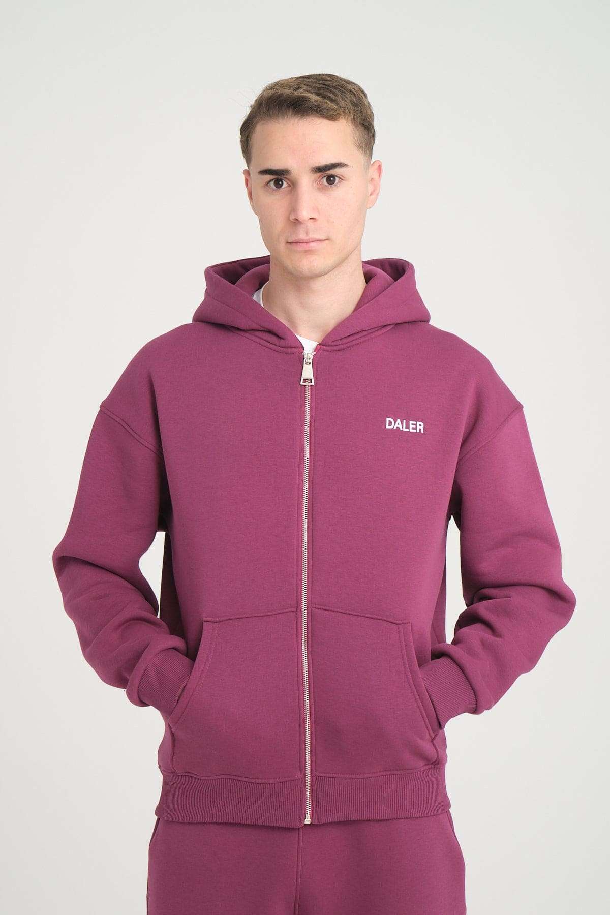 BASIC ZIPPER - PURPLE