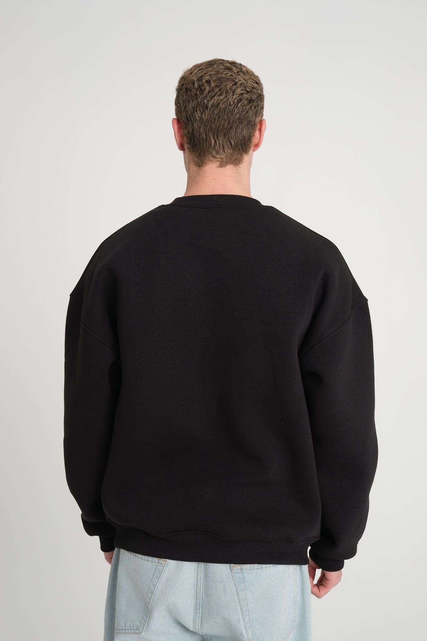 SWEATER-BLACK BASIC