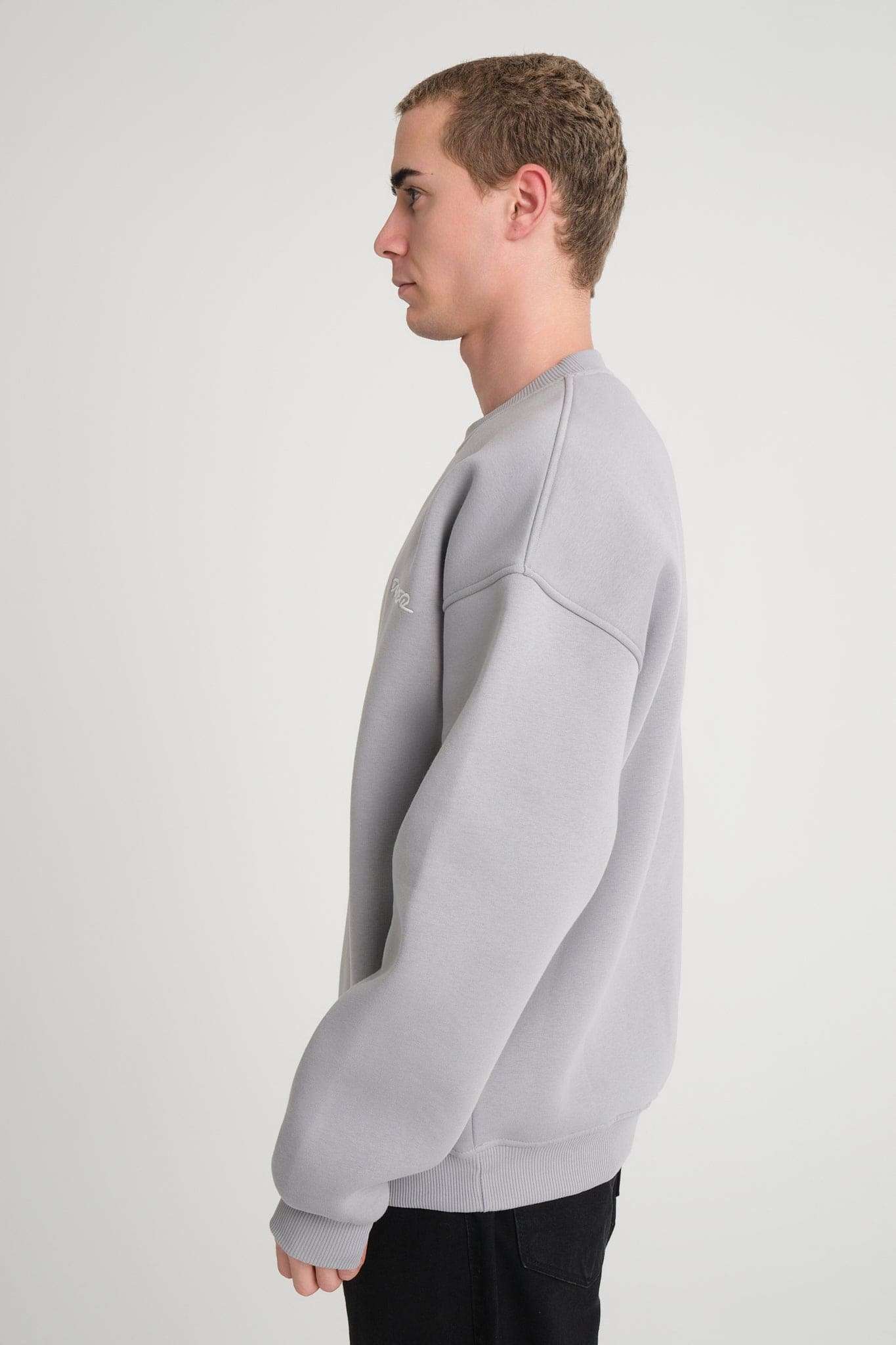 SWEATER-GREY BASIC
