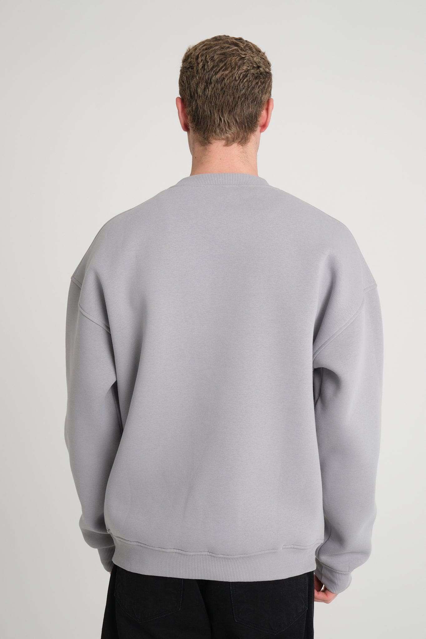 SWEATER-GREY BASIC
