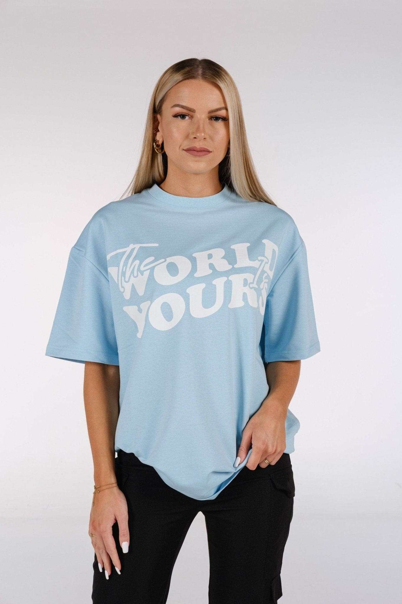 T-SHIRT-TWIY BABY BLUE