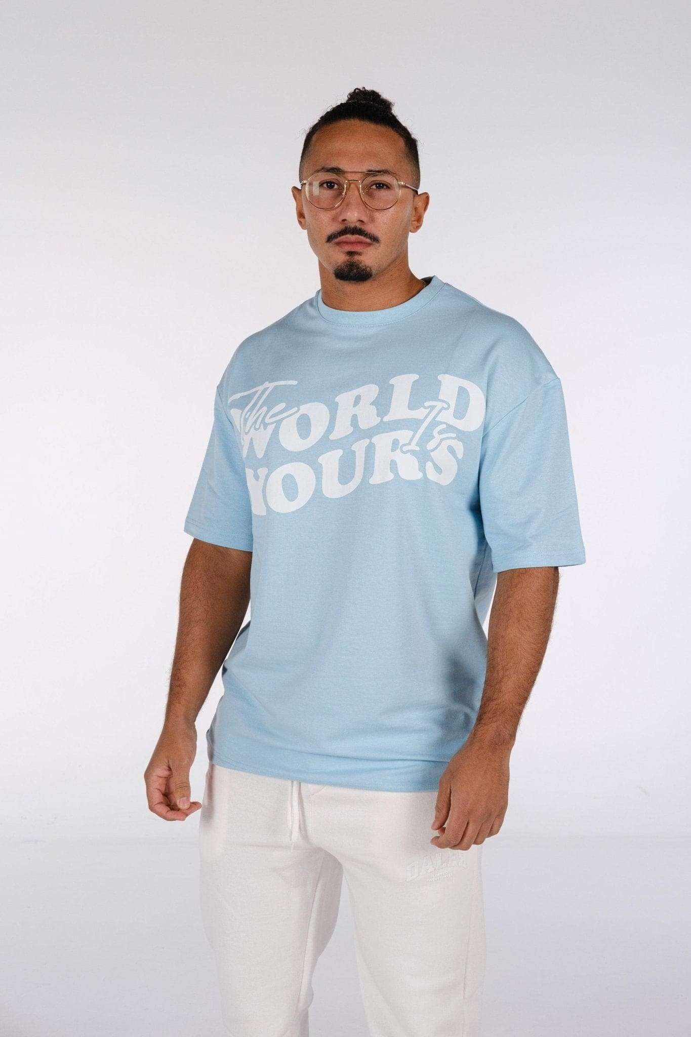 T-SHIRT-TWIY BABY BLUE