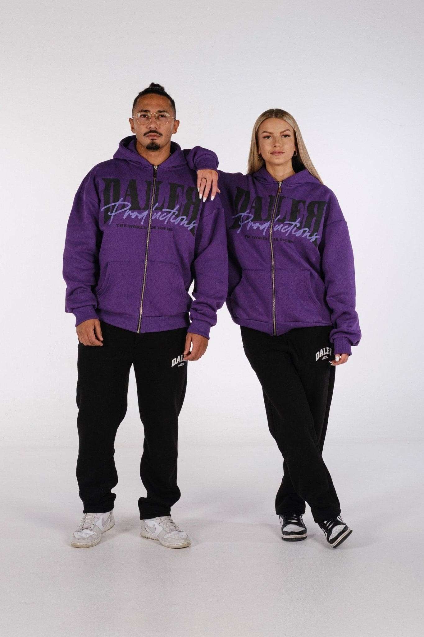 ZIP JACKET-PURPLE