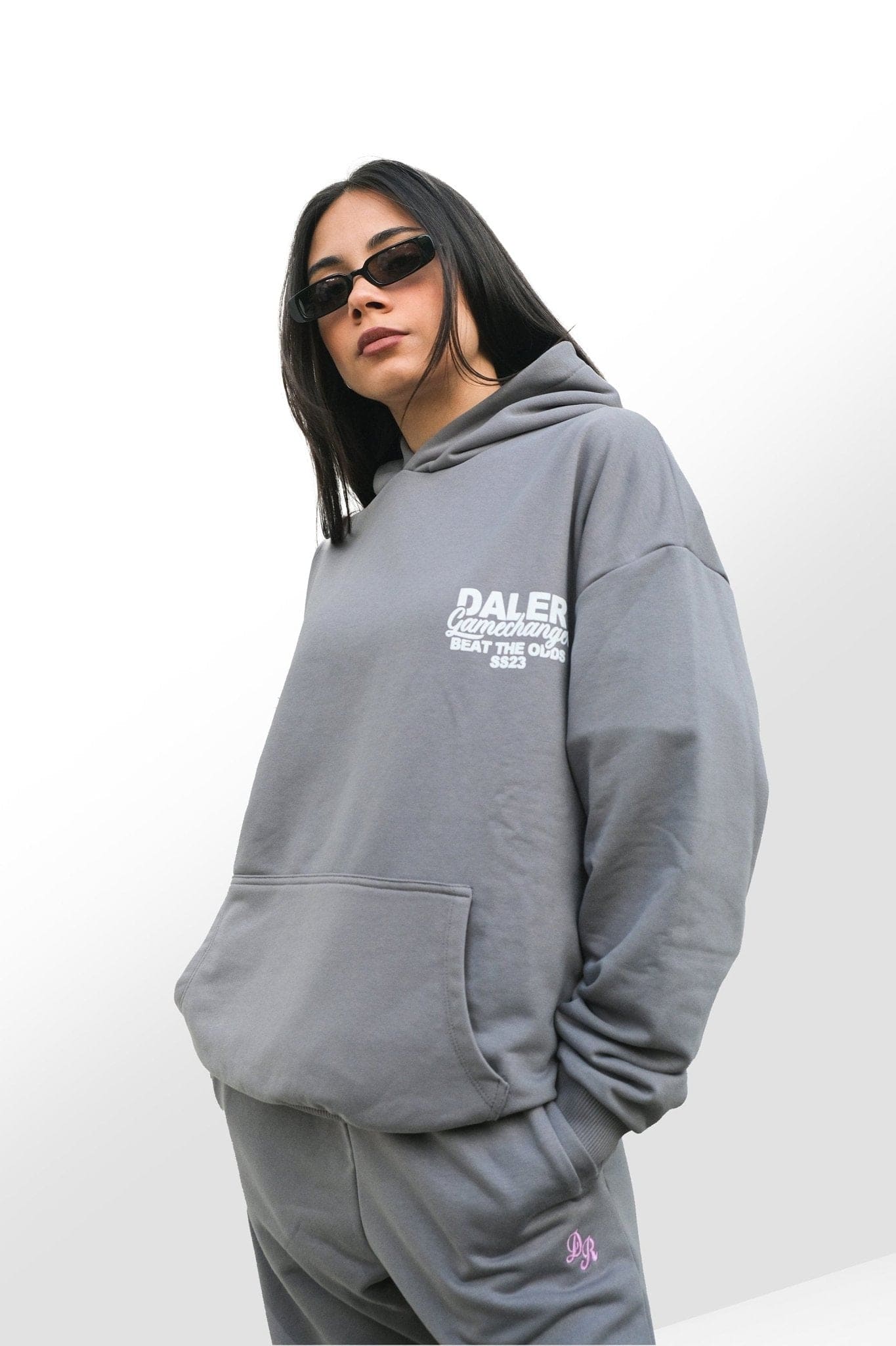 HOODIE-GREY - Dalerclo