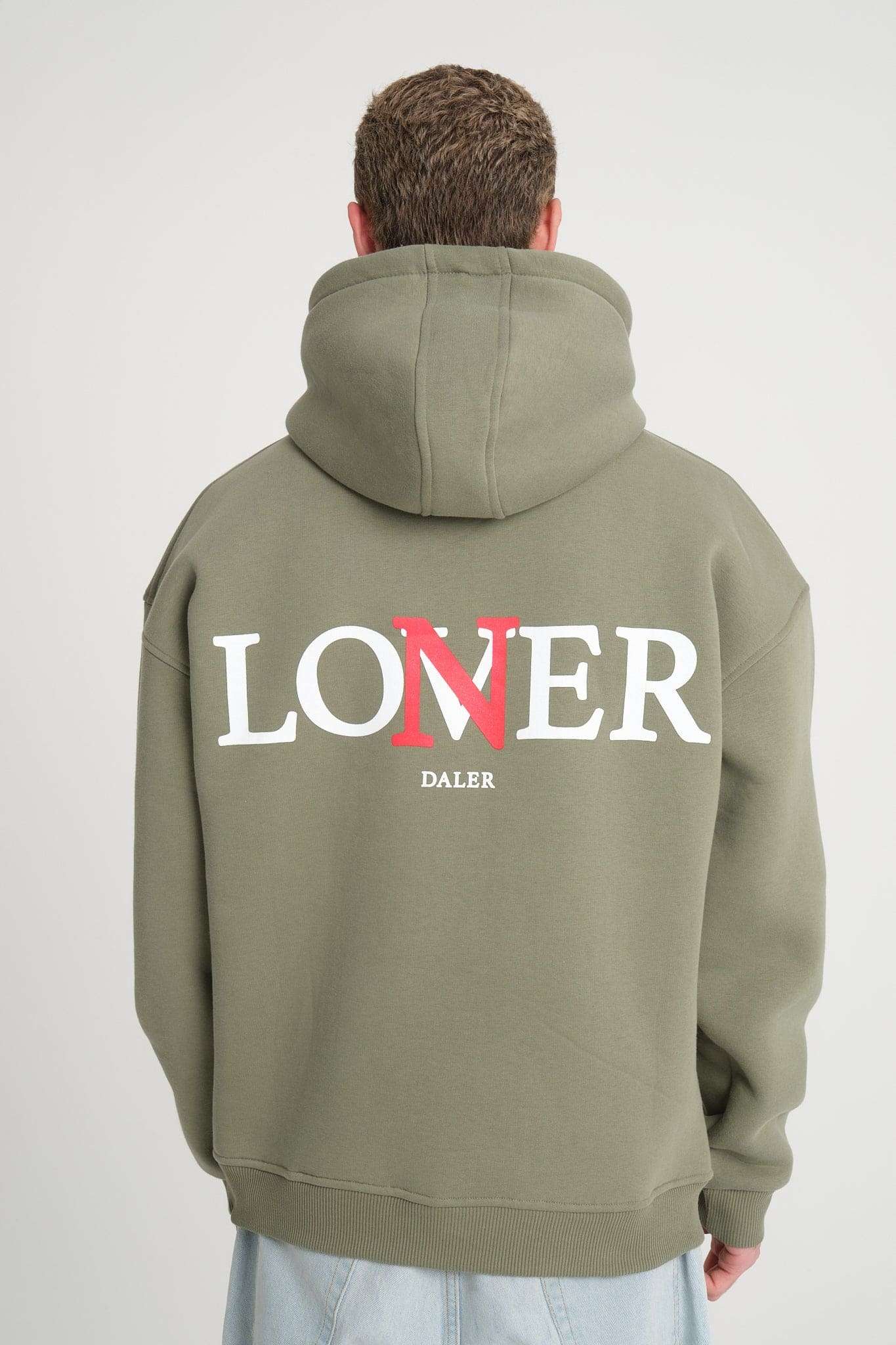HOODIE-GREEN LONER
