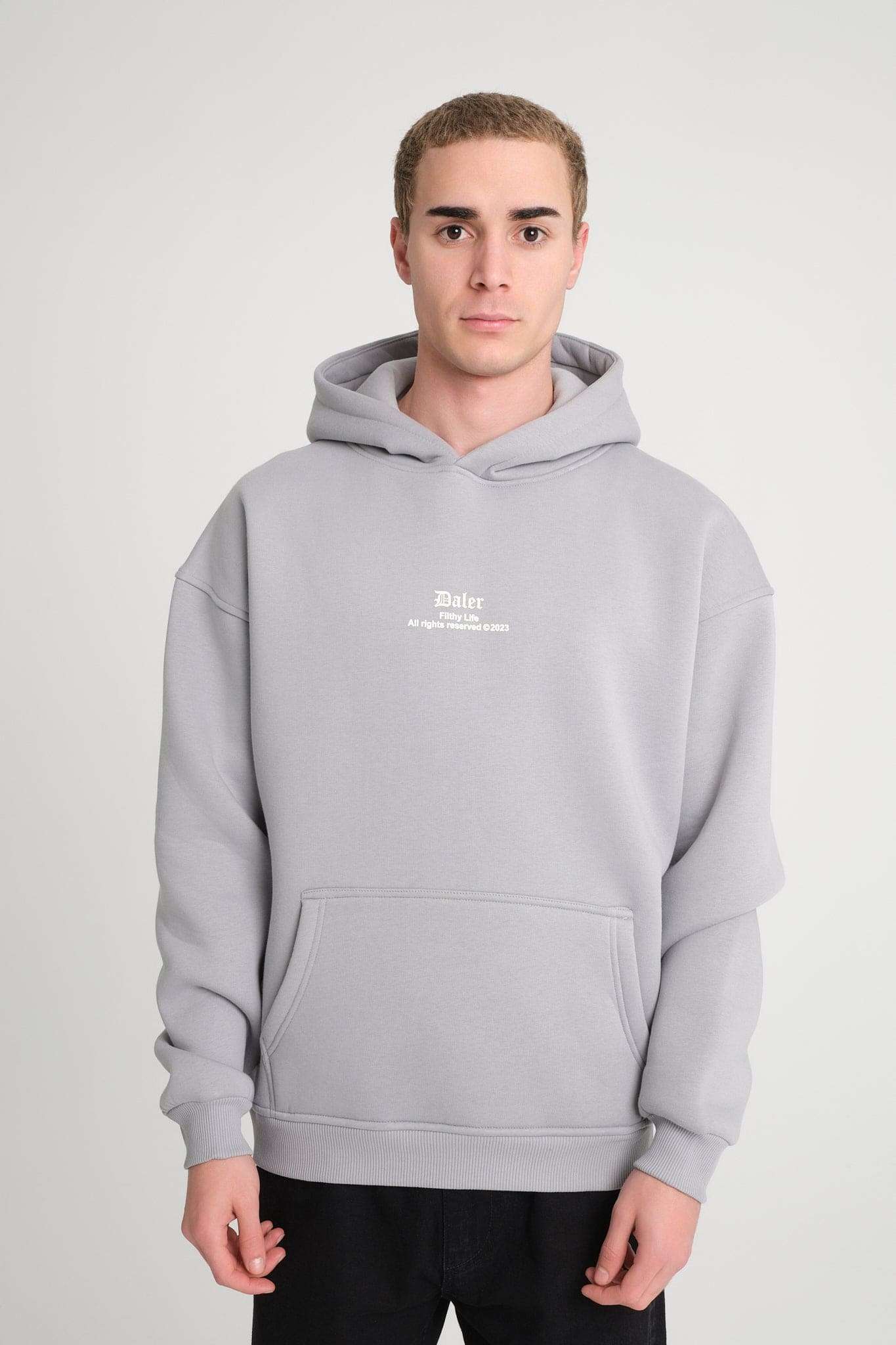 HOODIE-GREY HATERS
