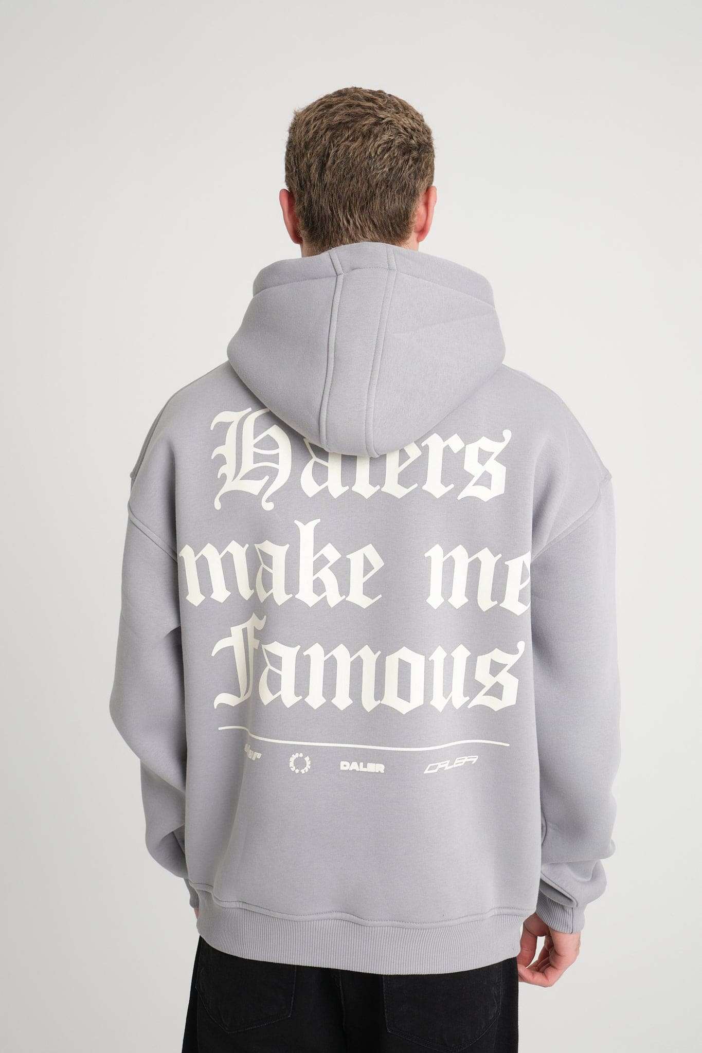 HOODIE-GREY HATERS