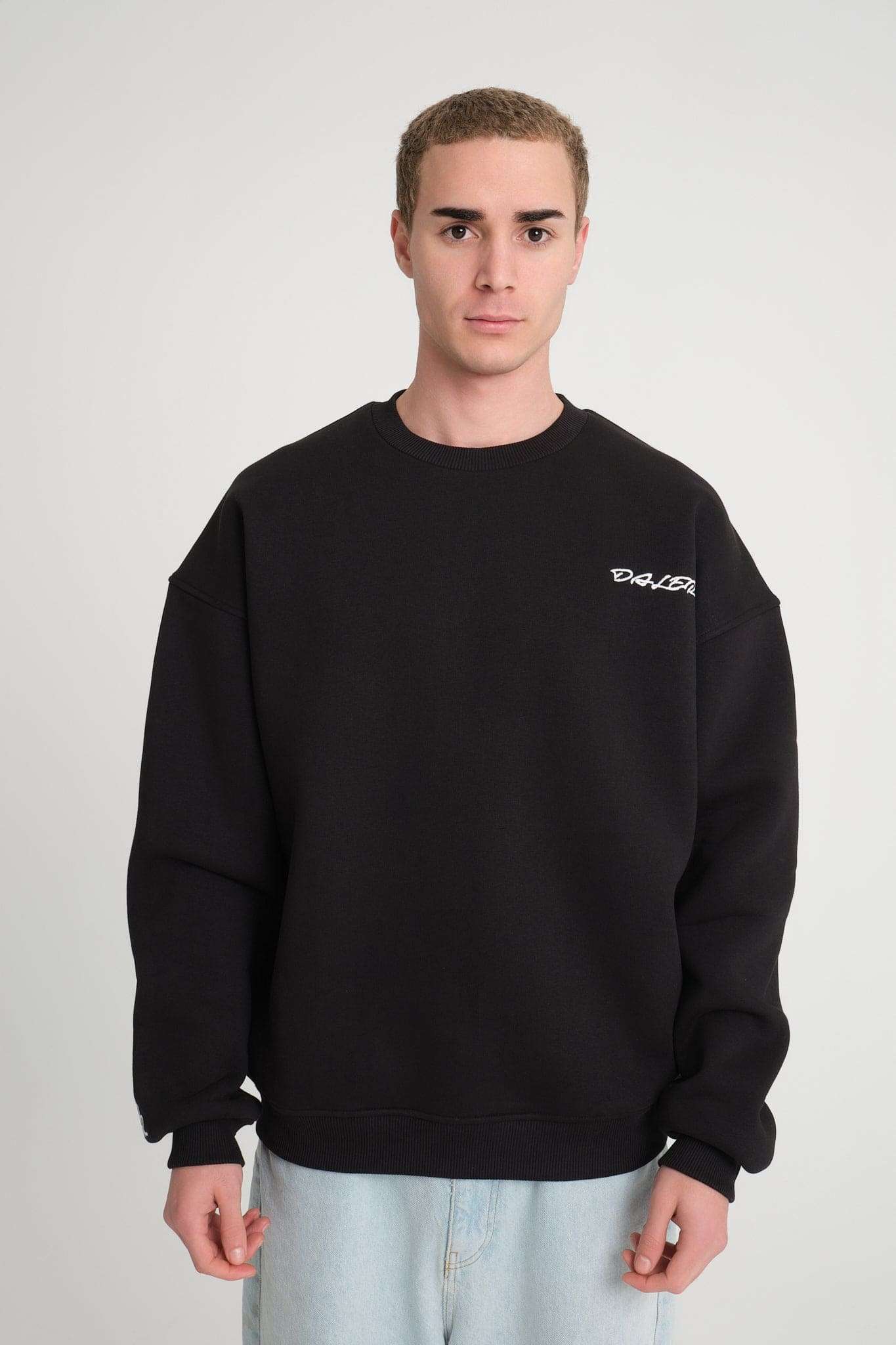 SWEATER-BLACK BASIC
