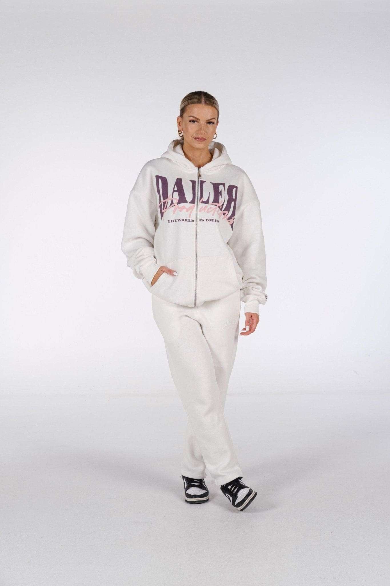 ZIP JACKET-WHITE